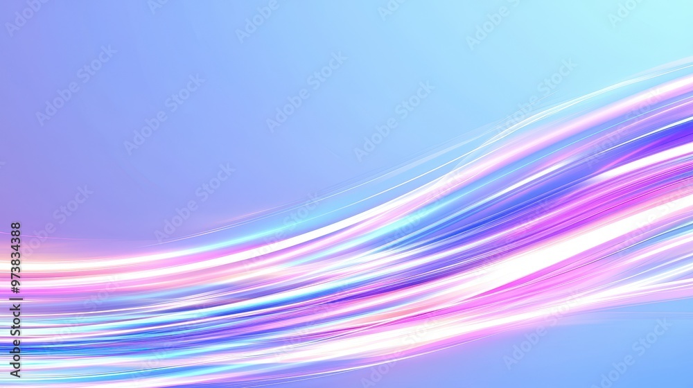 Abstract Purple Blue Neon Light Stripes Background Abstract Purple Blue Neon Light Stripes Background