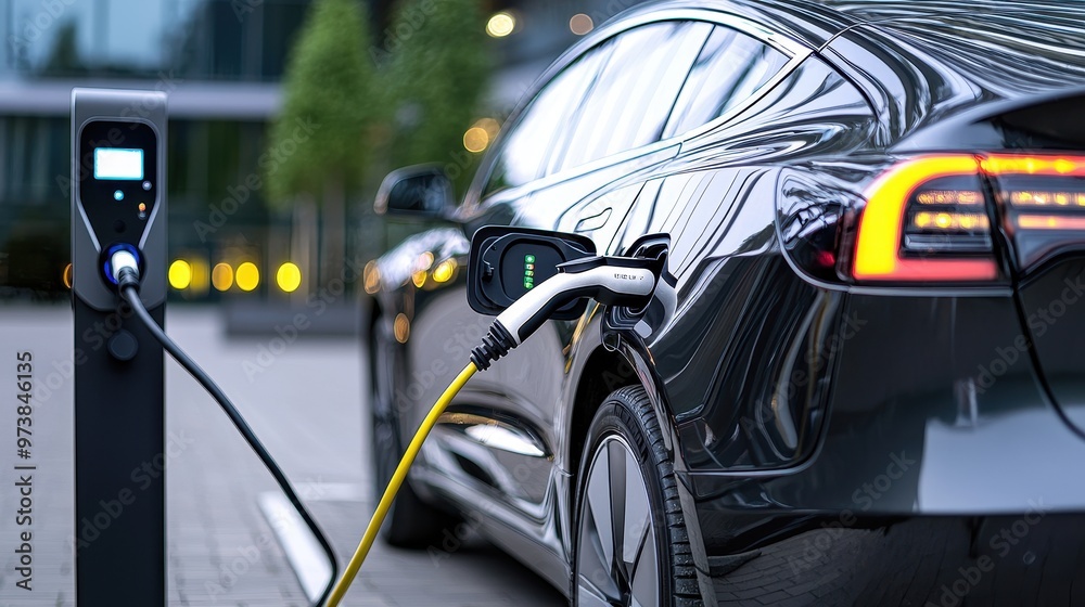Electric Car Charging Station   Sustainable Transportation
