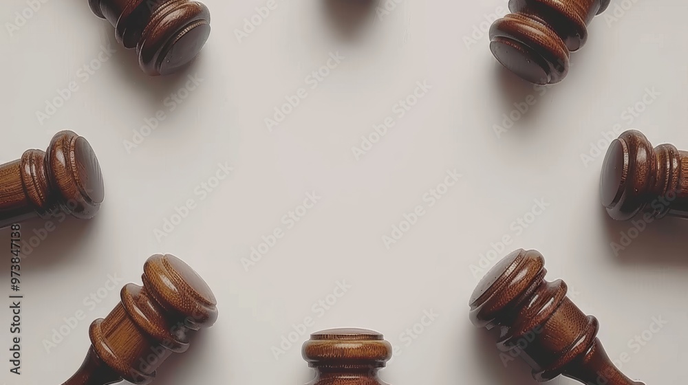 Frame Border Background with Wooden Gavels for Judge and Legal Concepts in Law and Justice Themes Frame Border Background with Wooden Gavels for Judge and Legal Concepts in Law and Justice Themes
