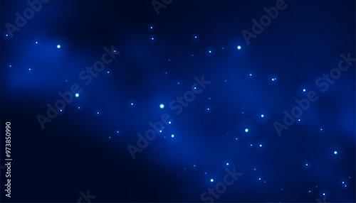abstract and glowing particle dust background design