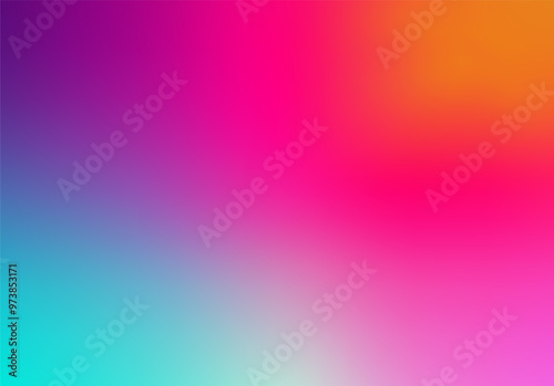 Vibrant Abstract Blur Background. yellow pink purple aqua blurred. Gradient mesh Colors. EPS 10