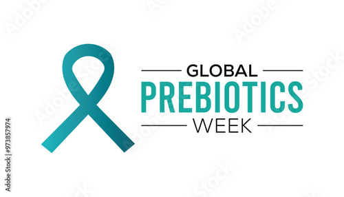 Global Prebiotics week is observed every year on November. Medical Healthcare Awareness concept. background, placard, banner template Vector illustration design.
