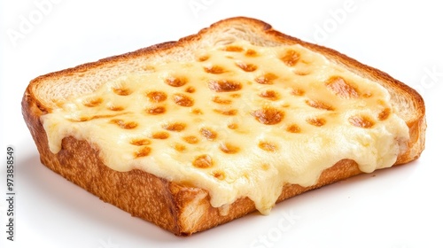 Melted Cheese on Toasted Bread