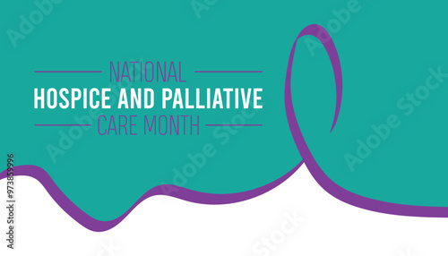 National Hospice and Palliative Care Month is observed every year on November. Medical Healthcare Awareness concept. background, placard, banner template Vector illustration design.