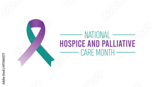 National Hospice and Palliative Care Month is observed every year on November. Medical Healthcare Awareness concept. background, placard, banner template Vector illustration design.