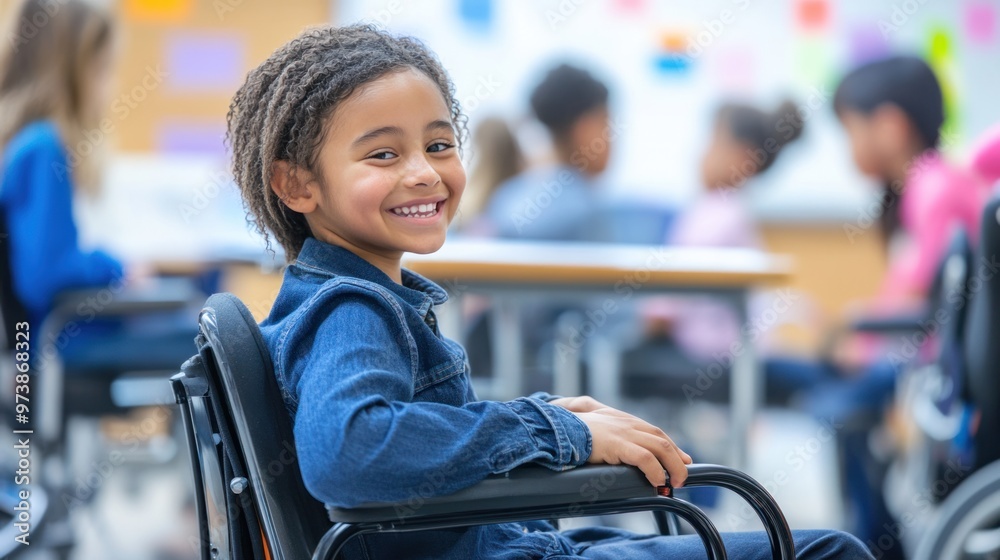 Classroom learning experience with inclusive teaching methods for students with disabilities, Classroom learning experience with inclusive teaching methods for students with disabilities,