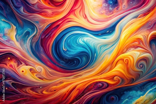 Fluid swirls background wallpaper pattern