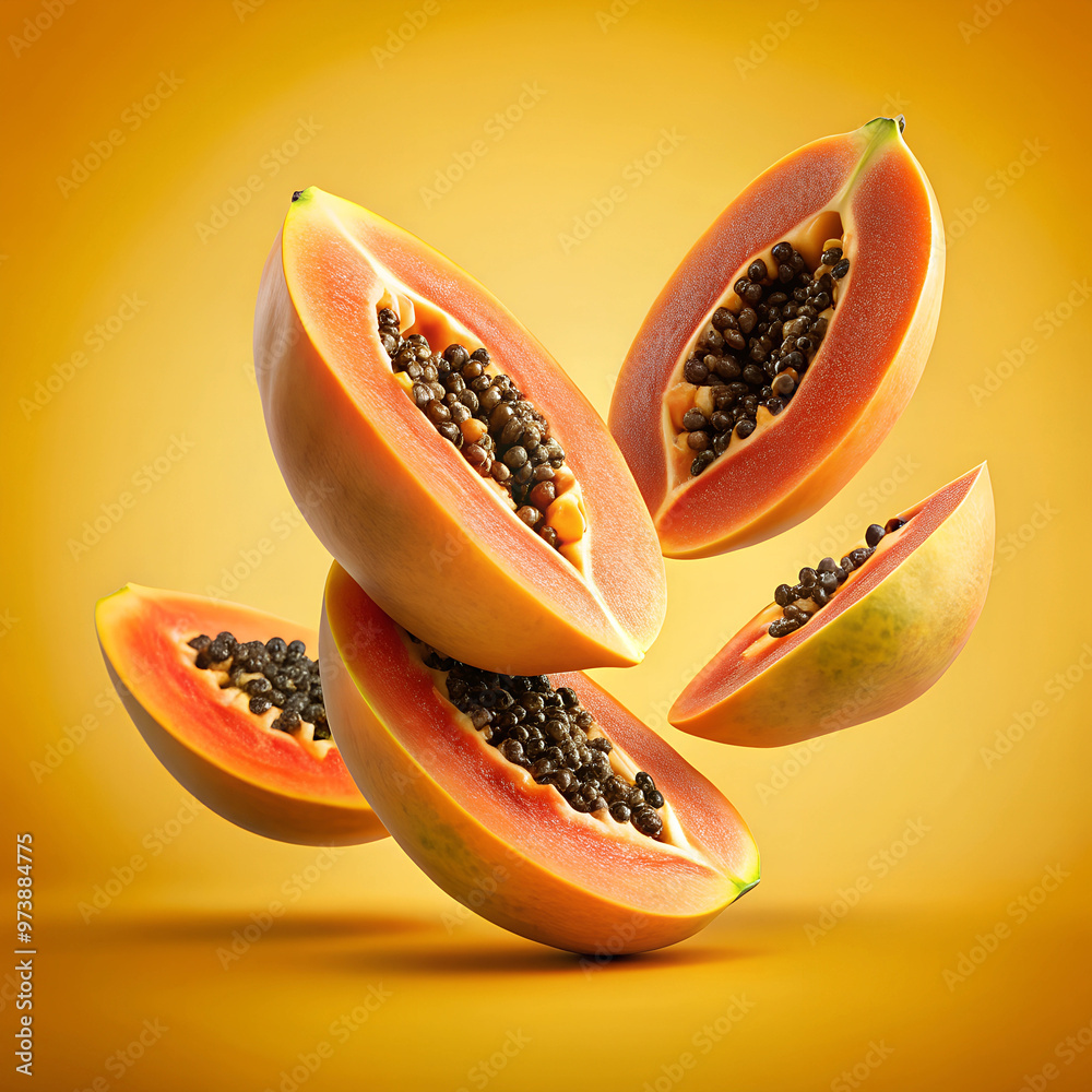 pomegranate on background pomegranate on background