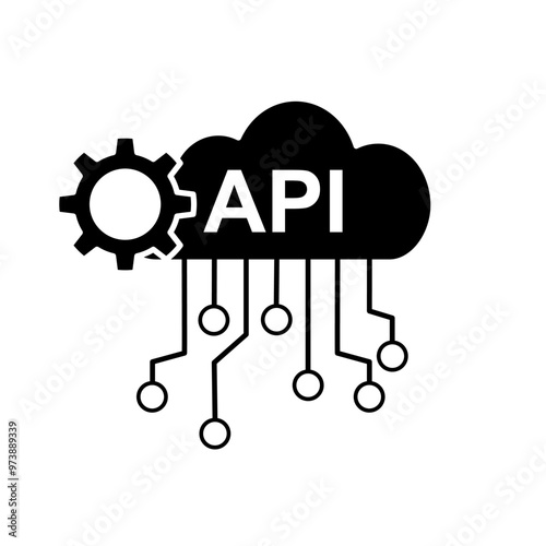 Cloud API Software Integration Icon	