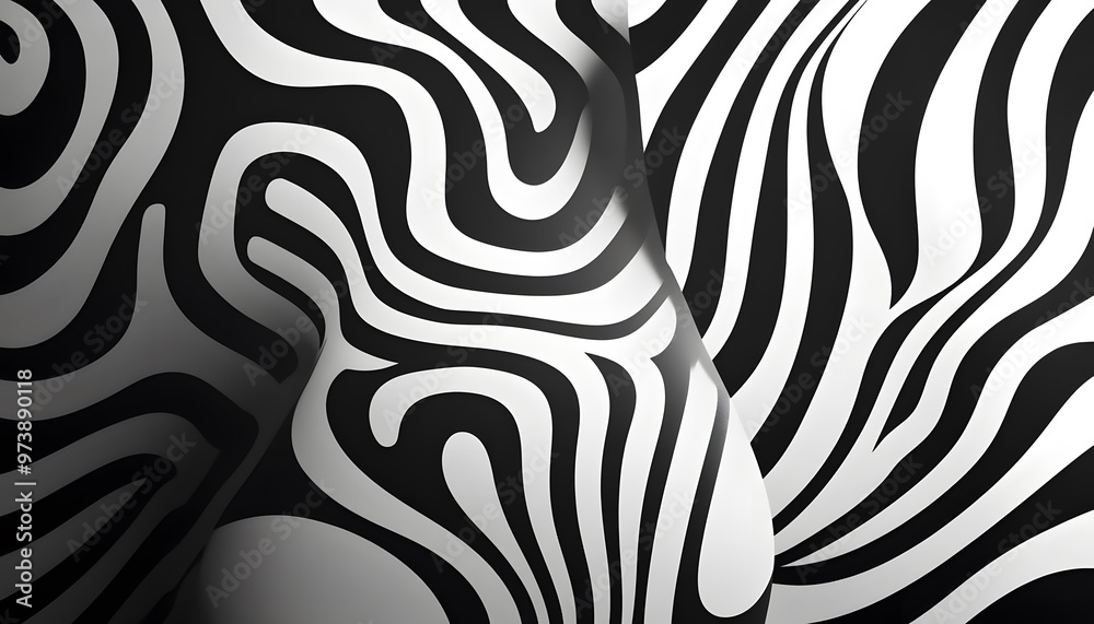 Stick to monochrome patterns like stripes, polka dots, or abstract swirls for a visually interesting yet subtle design Stick to monochrome patterns like stripes, polka dots, or abstract swirls for a visually interesting yet subtle design