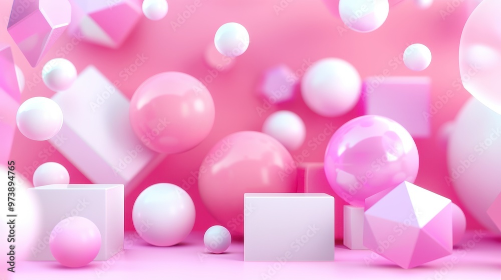 Geometric Abstraction, a vibrant 3D illustration featuring intricate shapes and patterns, creating a visually striking backdrop for creative projects and digital content. Geometric Abstraction, a vibrant 3D illustration featuring intricate shapes and patterns, creating a visually striking backdrop for creative projects and digital content.