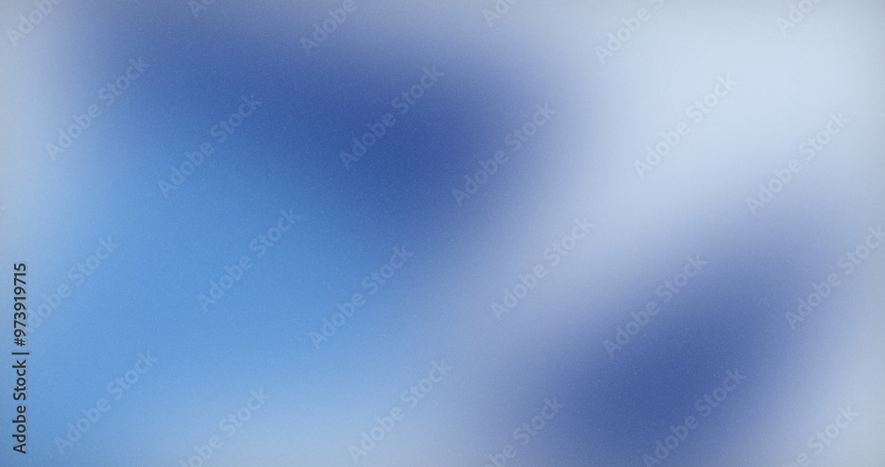Obraz premium Blue and White Mesh Gradient Design Noise, Abstract Blue and White Gradient