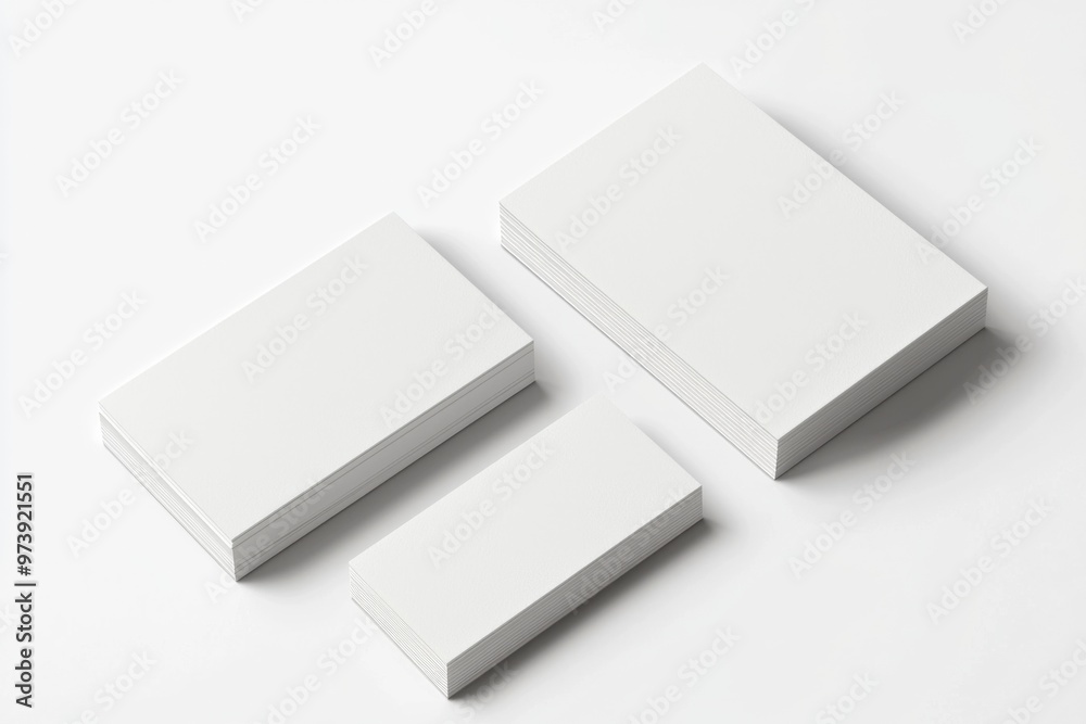 Business Card Mockup on Isolated Background created with Generative AI Business Card Mockup on Isolated Background created with Generative AI