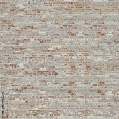 Seamless texture of the brick wall