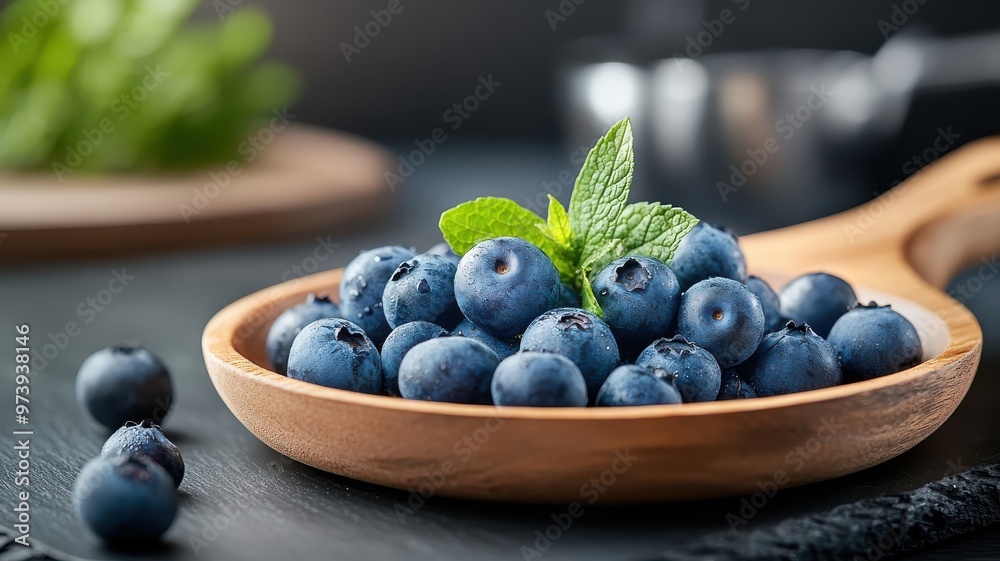 Blueberry cooked in a skillet with spices, showcasing a flavorful dish. Blueberry cooked in a skillet with spices, showcasing a flavorful dish.