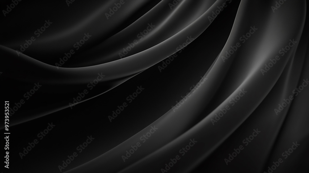 Black wall with waves texture  A Web of Black Lines Wallpaper