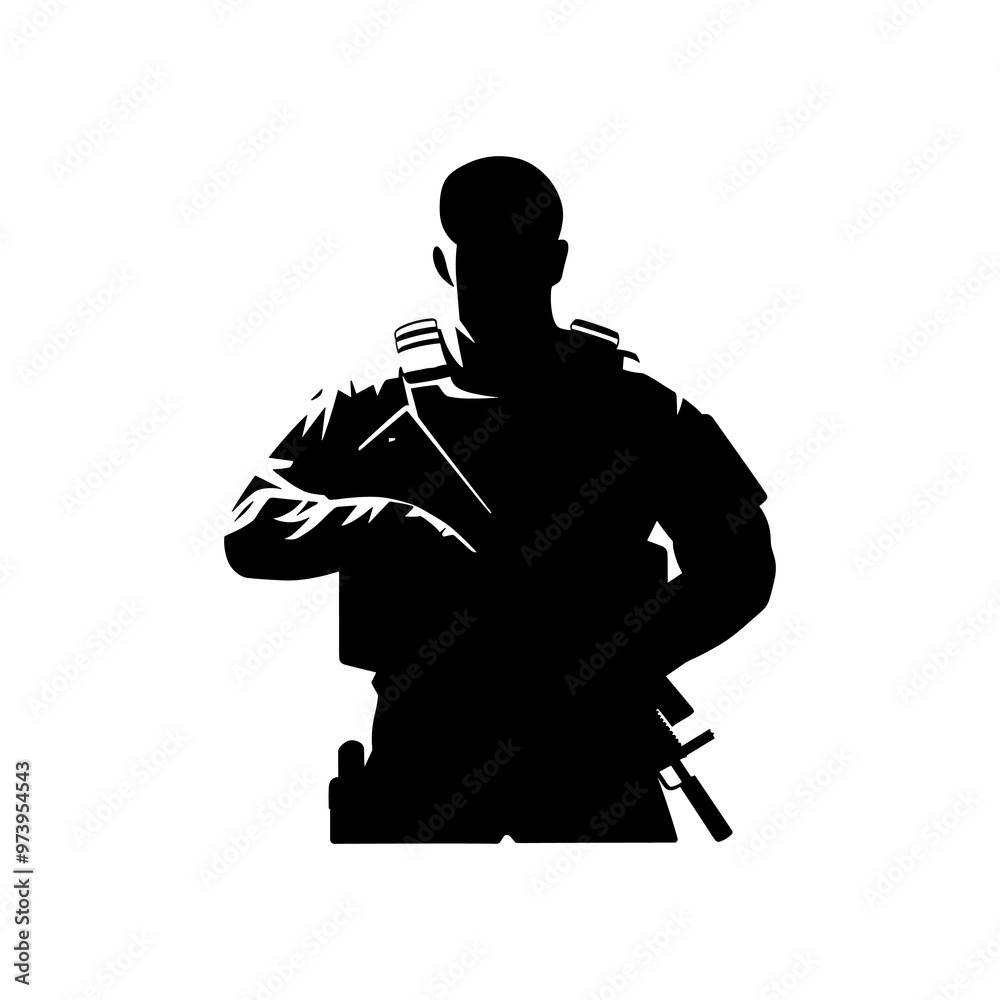 black silhouette of military army troops black silhouette of military army troops