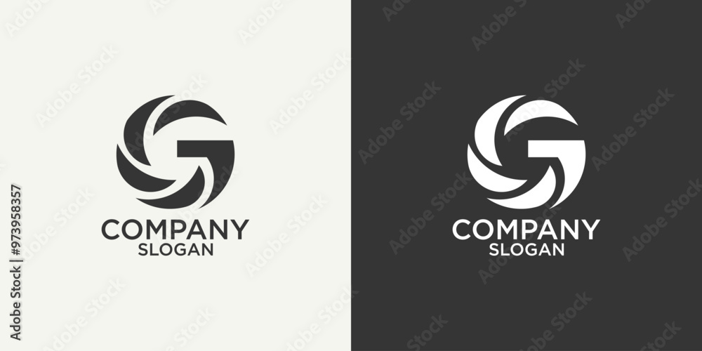 letter G monogram logo design vector illustration letter G monogram logo design vector illustration