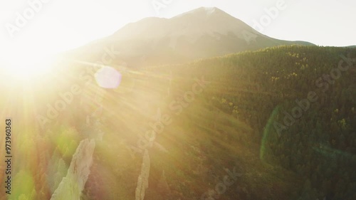 Sunset in the Mountains