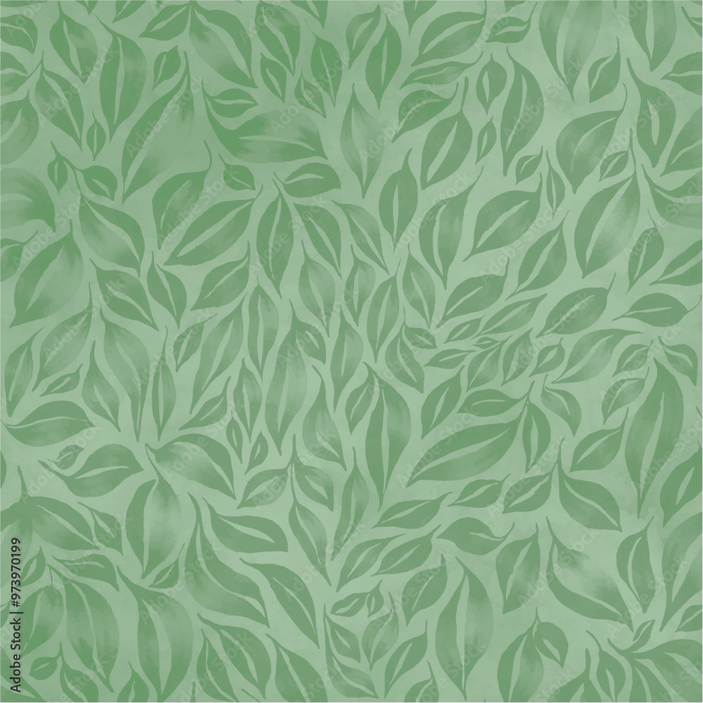 green leaves seamless pattern green leaves seamless pattern