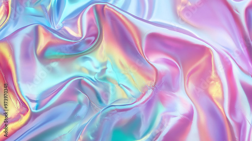 Wallpaper Mural Abstract background with soft prismatic iridescent rainbow gradient colors Torontodigital.ca