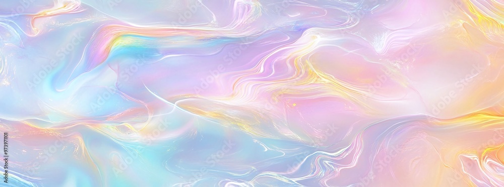 a colorful image of the ocean is created by the artist. a colorful image of the ocean is created by the artist.