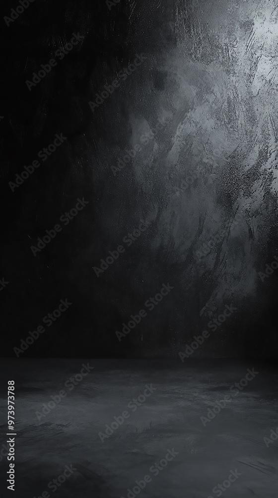 studio for showing or design dark backdrop made from cement material studio for showing or design dark backdrop made from cement material