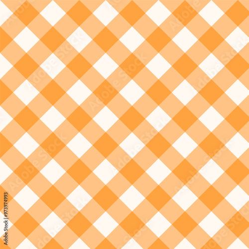 Gingham seamless pattern.Checkered tartan plaid repeat pattern.Geometric vector illustration background wallpaper