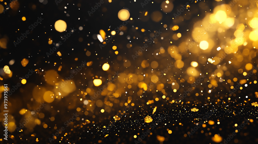 Fototapeta premium Black with De-Focused Effect for Elegant and Sophisticated Banner Designs