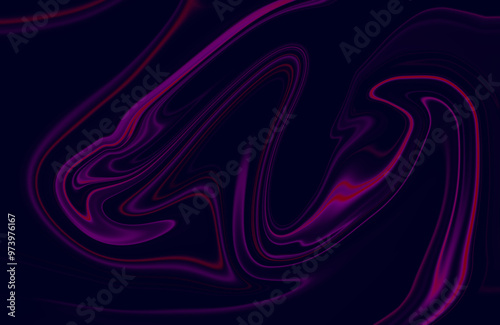 Abstract vibrant liquid liner texture wavy background. Modern colorful fluid acrylic painting.