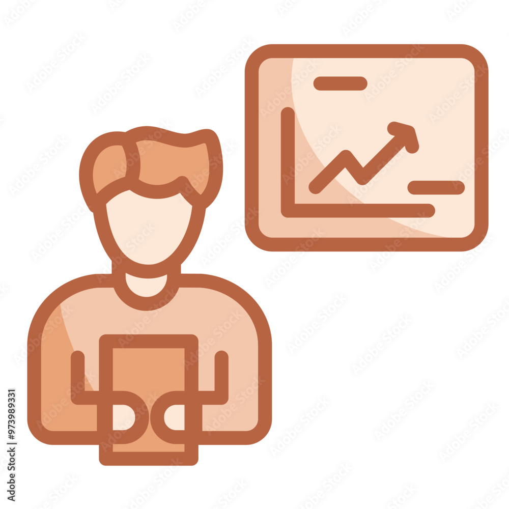 Business Analysis Icon Business Analysis Icon