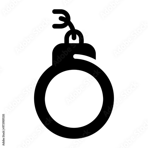 handcuffs Solid icon