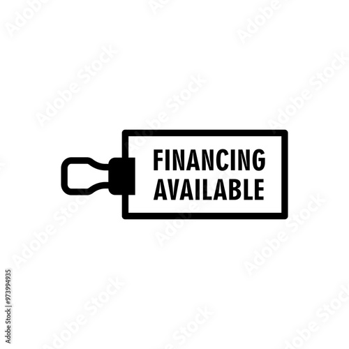 Financing available icon
