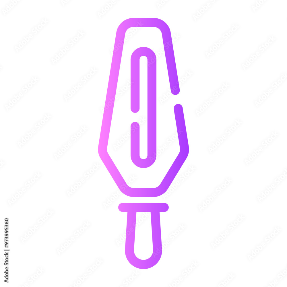 detector Line Gradient Icon detector Line Gradient Icon