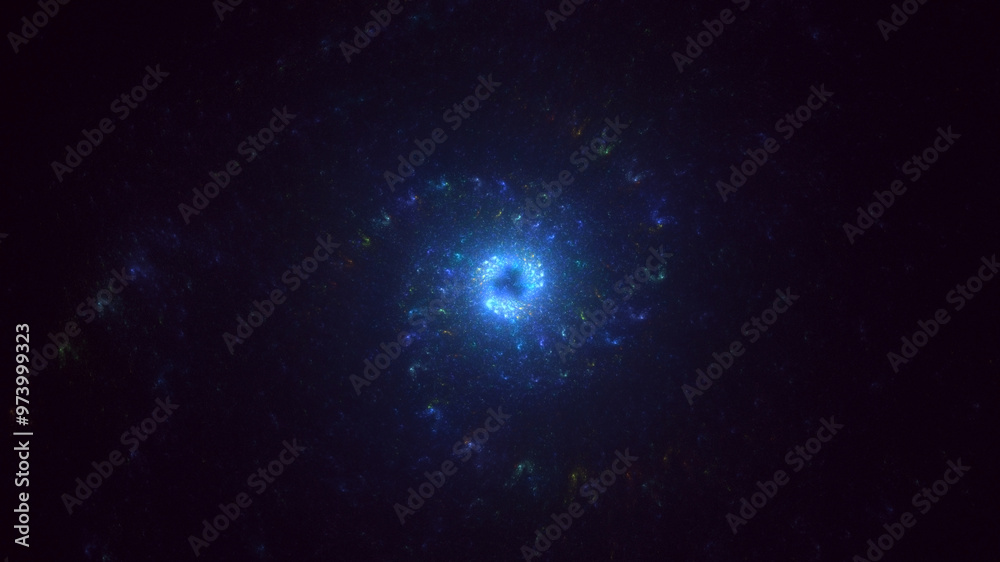 3D rendering abstract blue technology fractal background. Its not AI Generatd illustration. 3D rendering abstract blue technology fractal background. Its not AI Generatd illustration.