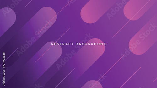 Modern purple fluid banner background. Dynamic shapes composition. Abstract background