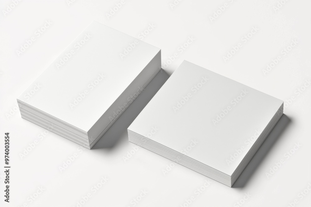 Business Card Mockup on Isolated Background created with Generative AI Business Card Mockup on Isolated Background created with Generative AI
