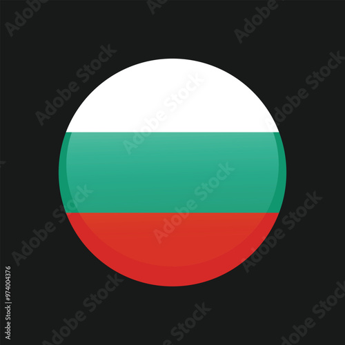 Bulgaria national icon flag. Vector Free Download Bulgaria national icon flag. Vector - GFXLoad