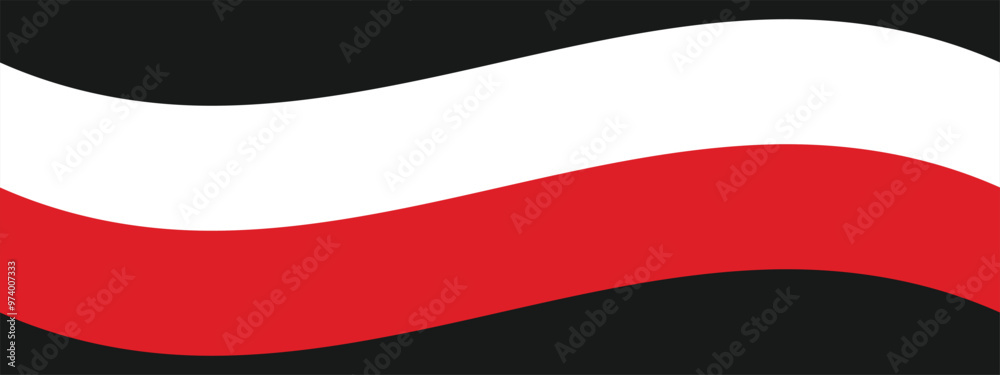 Poland ribbon flag background. Vector illustration Poland ribbon flag background. Vector illustration
