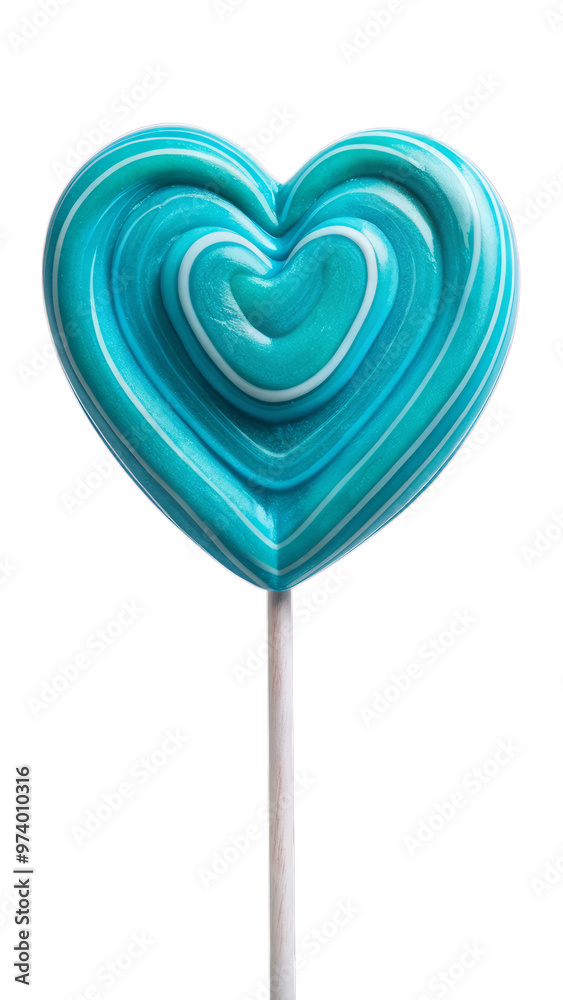 blue cyan Swirl Lollipop Candy blue cyan Swirl Lollipop Candy