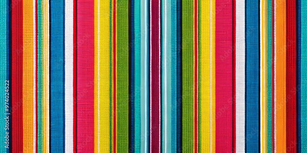 A vibrant estriper pattern of bold, colorful stripes in varying widths and shades creates a playful, energetic, and A vibrant estriper pattern of bold, colorful stripes in varying widths and shades creates a playful, energetic, and