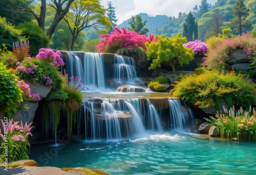 fountain in the park