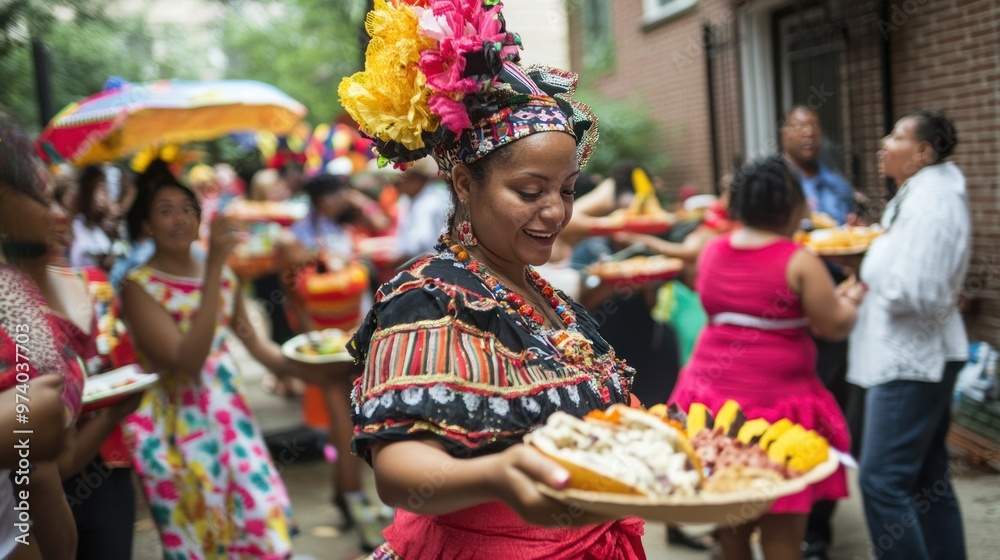 Diverse Labor Day celebrations, capturing different communities celebrating with cultural performances, food, and music, reflecting a blend of traditions and customs Diverse Labor Day celebrations, capturing different communities celebrating with cultural performances, food, and music, reflecting a blend of traditions and customs
