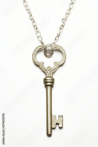 Key isolated on white background.