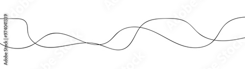 abstract wavy background with black wavy lines. black wave background. suit for banner, cover, poster, flyer, AI technology, digital, communication, 5G, science, music. vector illustration