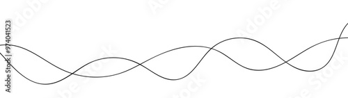 abstract wavy background with black wavy lines. black wave background. suit for banner, cover, poster, flyer, AI technology, digital, communication, 5G, science, music. vector illustration