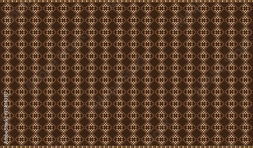Beautiful fabric patterns Native ethnic patterns can be used to knit shawls, curtains, blankets, sarongs, and yarn for all types of clothing including wall coverings.