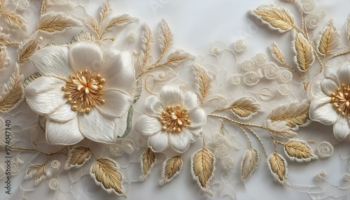 Master floral embroidery for beginners.  