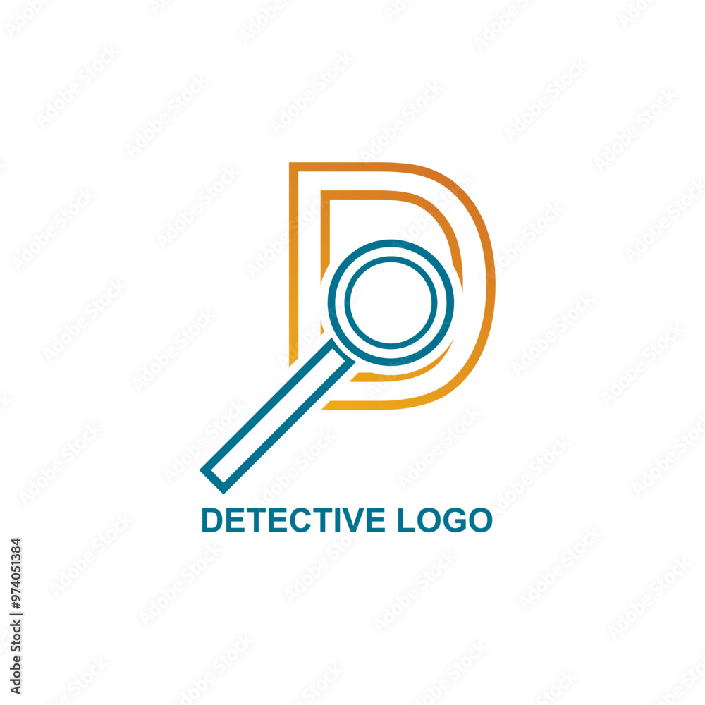 Agent Investigation Logo is a design asset featuring a magnifying glass and letter D, suitable for detective agencies, private investigators
Agent Investigation Logo is a design asset featuring a magnifying glass and letter D, suitable for detective agencies, private investigators