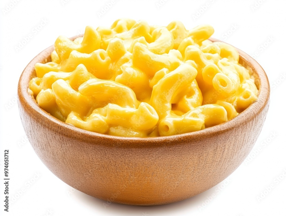 Creamy mac and cheese in a bowl Creamy mac and cheese in a bowl